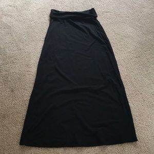 Splendid black maxi skirt
